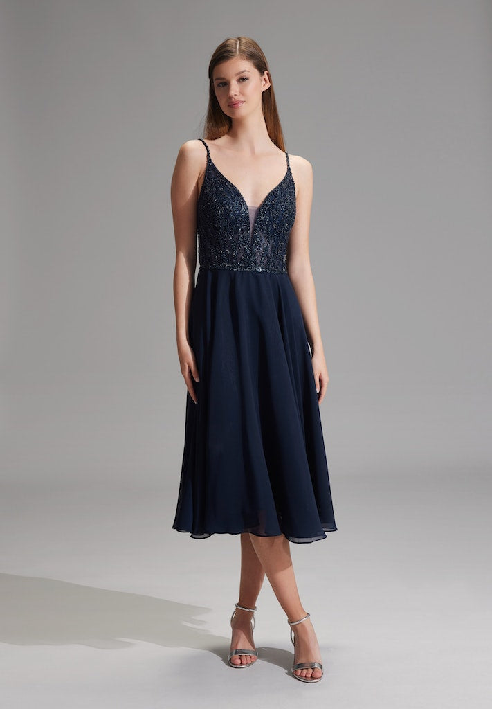 Swing Damen Kleider Navy