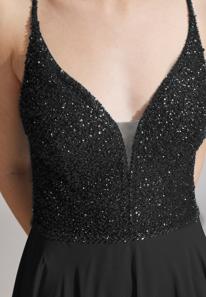 Swing Damen Kleider Black