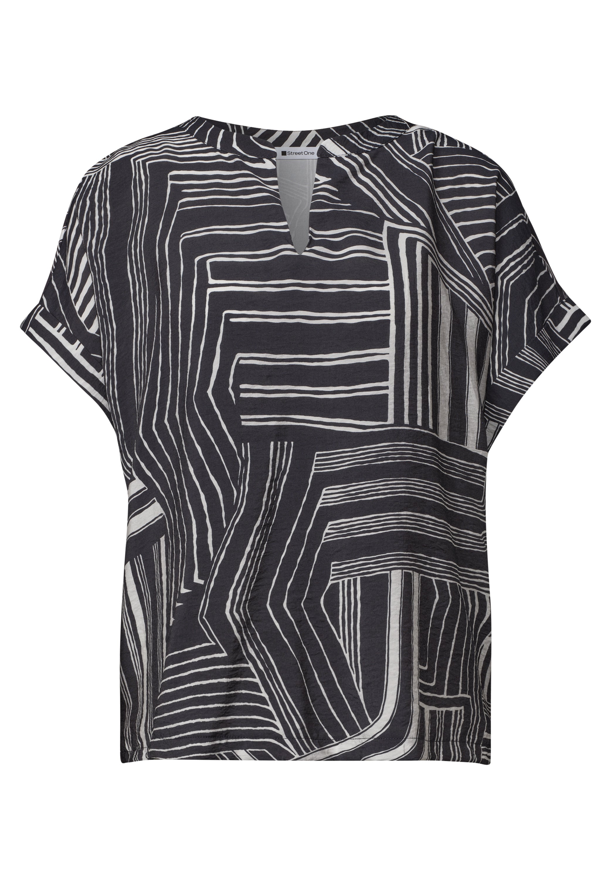 Street One Damen T-Shirts Darkest B