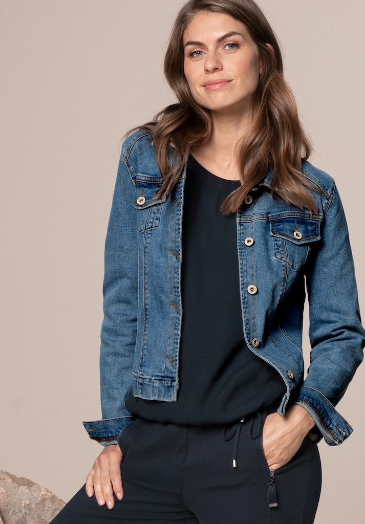 Bianca Damen Blazer Denim