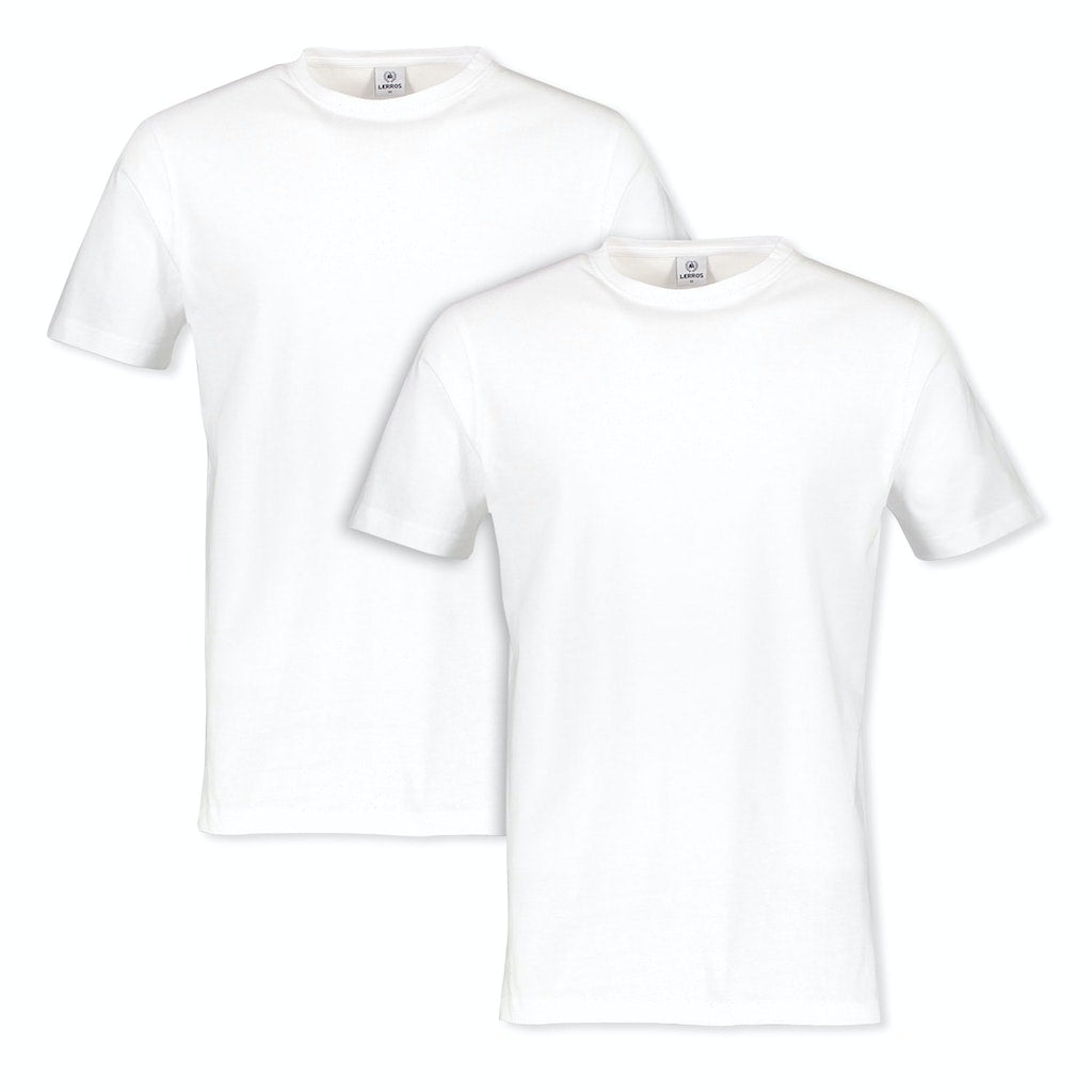 Lerros Herren T-Shirts kurz White