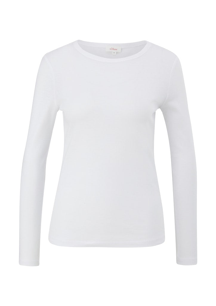 S. Oliver red Damen T-Shirts White