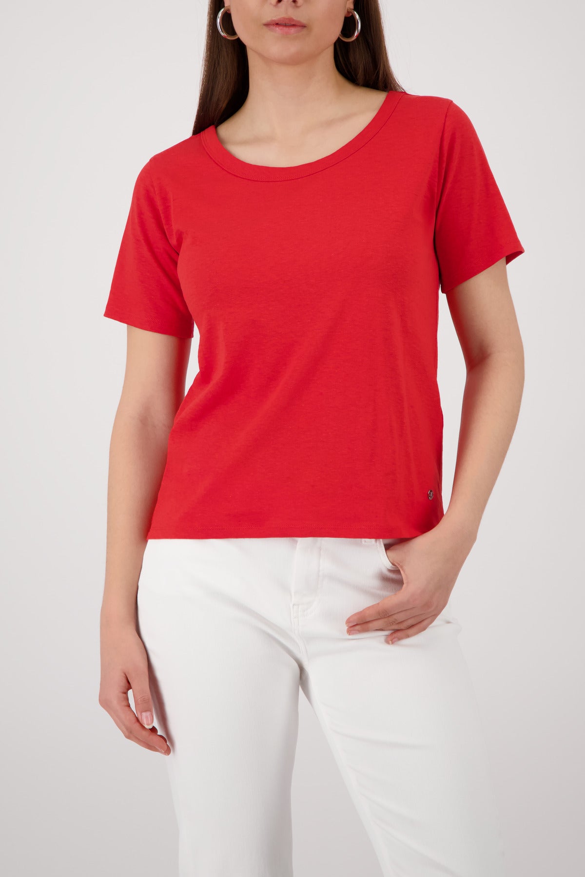 Monari Damen T-Shirts Coral Red