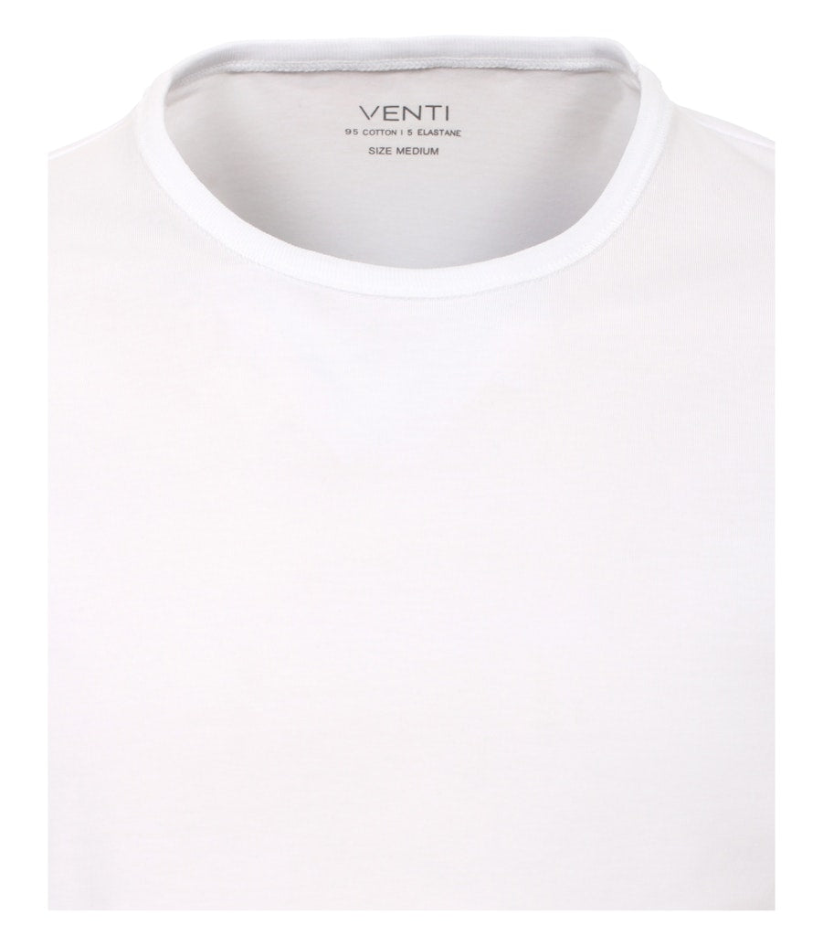 Venti Herren T-Shirts kurz Weiss