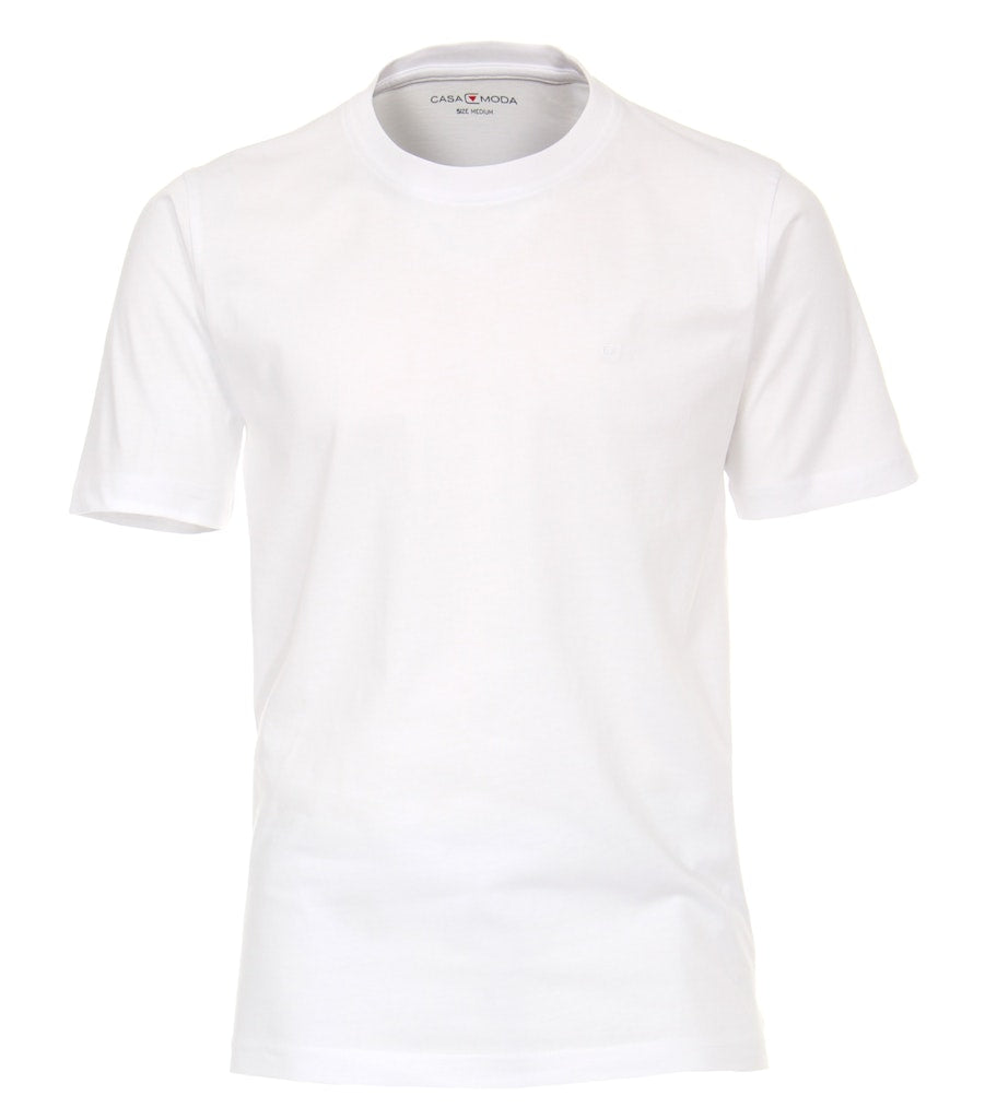 Casa Moda Herren T-Shirts kurz Weiss