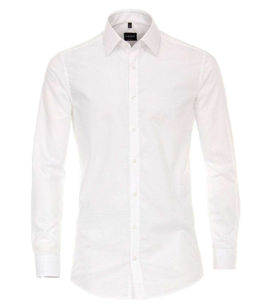 Casa Moda Herren Hemden lang Weiss