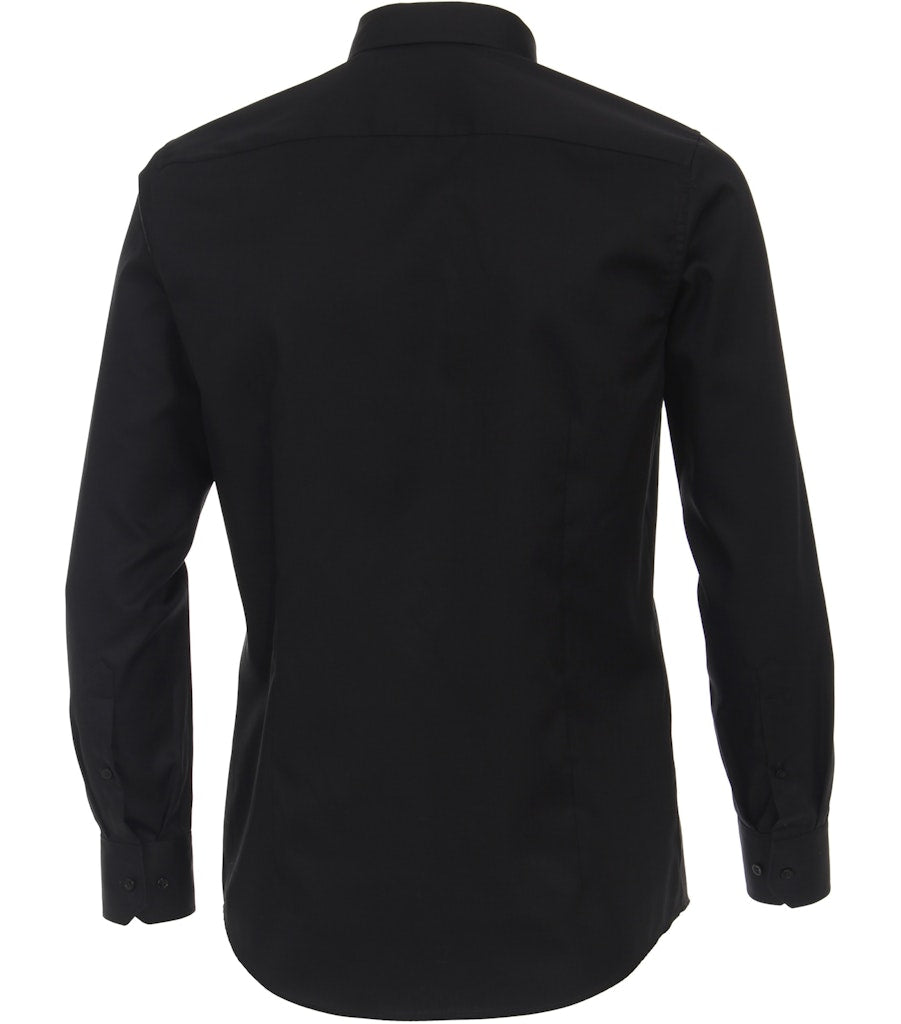 Casa Moda Herren Hemden lang Schwarz
