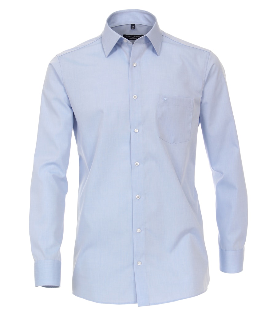 Casa Moda Herren Hemden lang Blau
