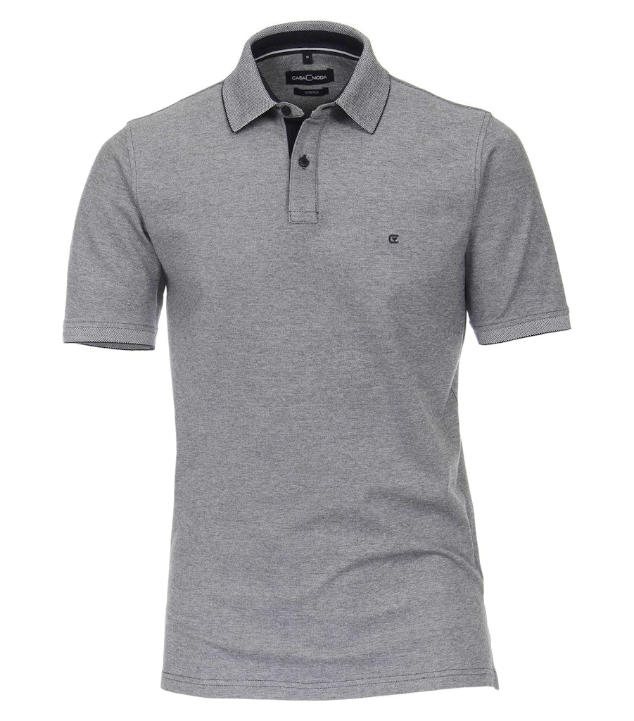 Casa Moda Herren Polo-Shirts Blau
