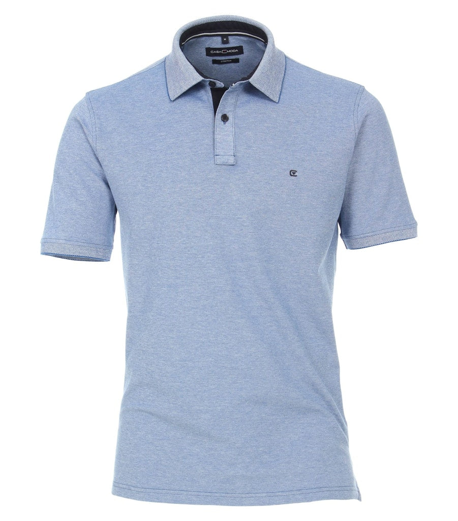 Casa Moda Herren Polo-Shirts Blau