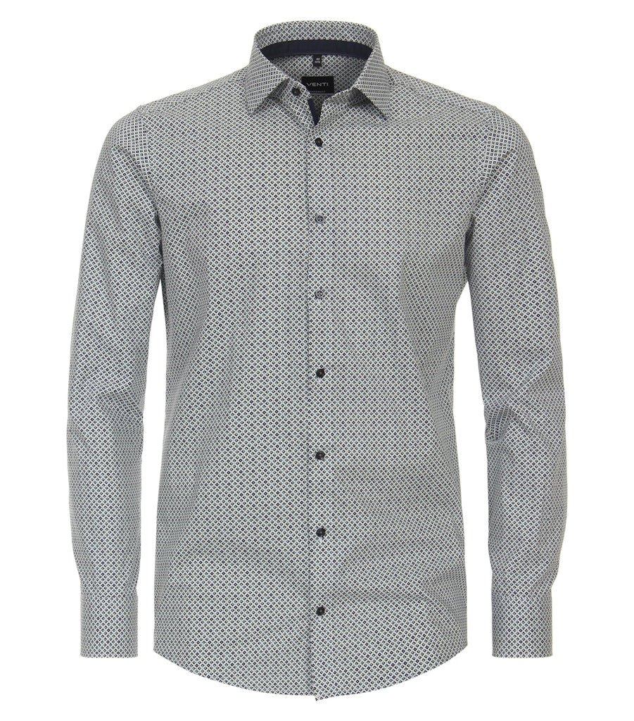 Casa Moda Herren Hemden lang Gruen