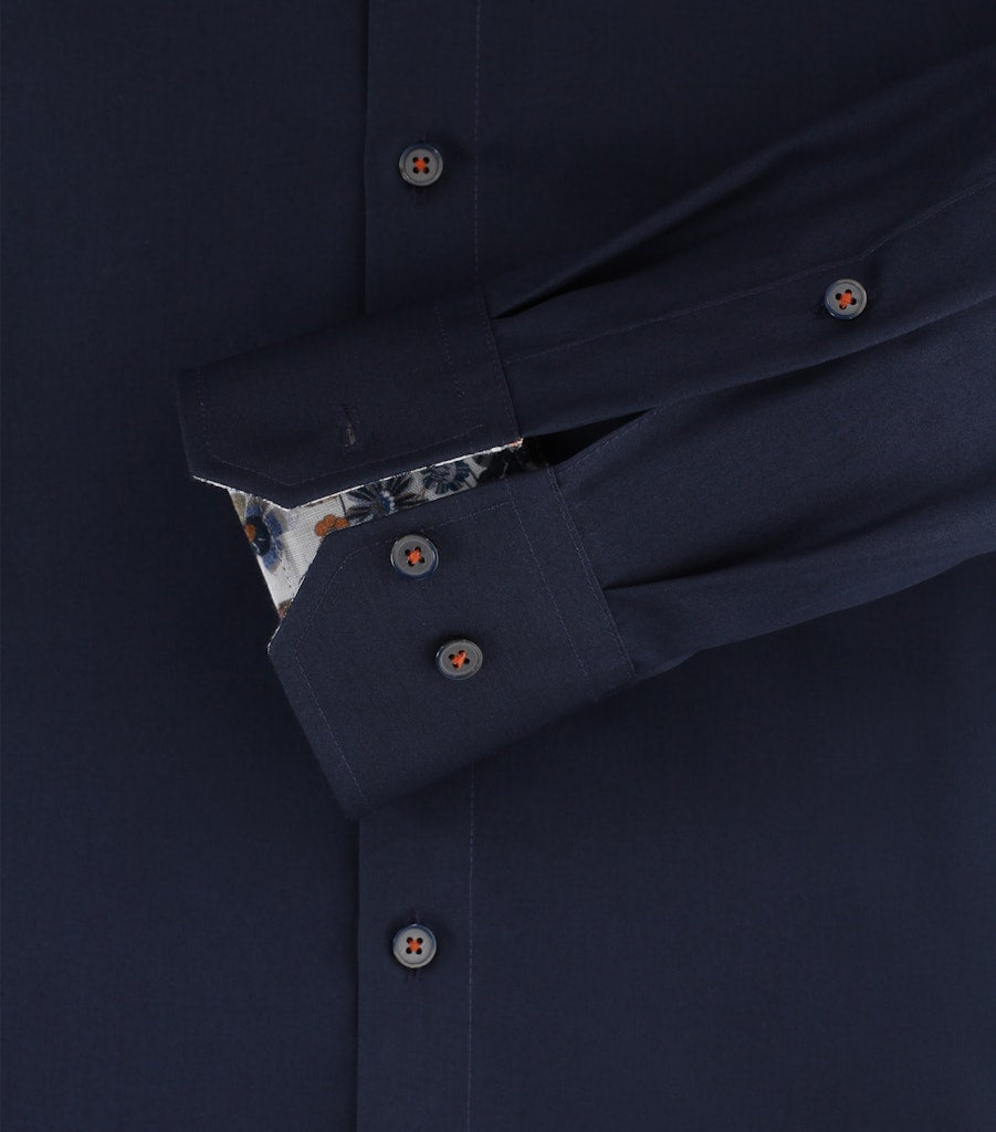 Casa Moda Herren Hemden lang Blau