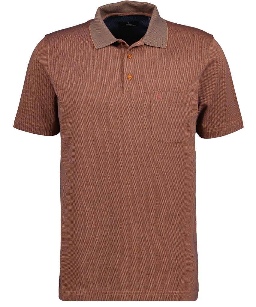Ragman Herren Polo-Shirts Terra