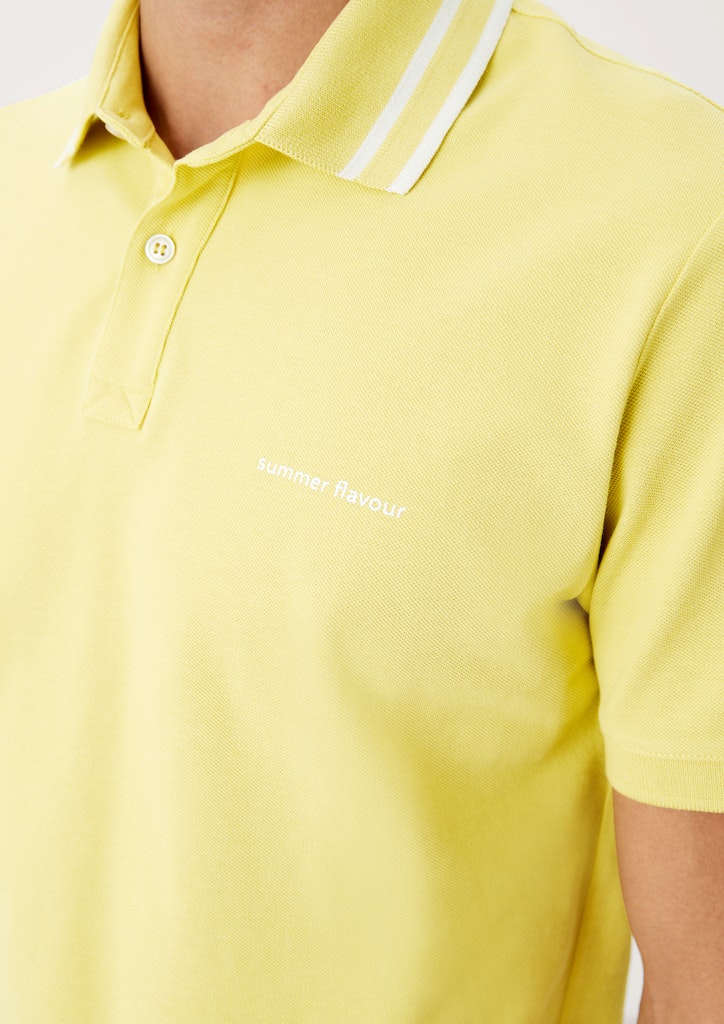 S. Oliver red Herren Polo-Shirts Yellow