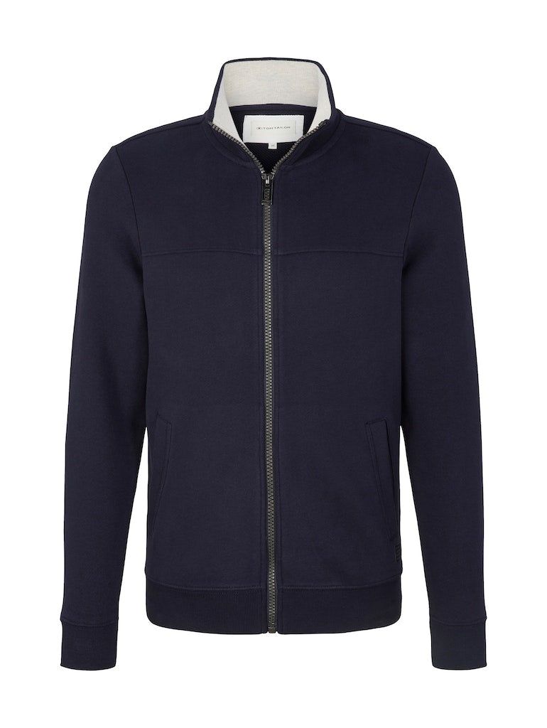 Tom Tailor Herren Sweatshirts Knitted Navy