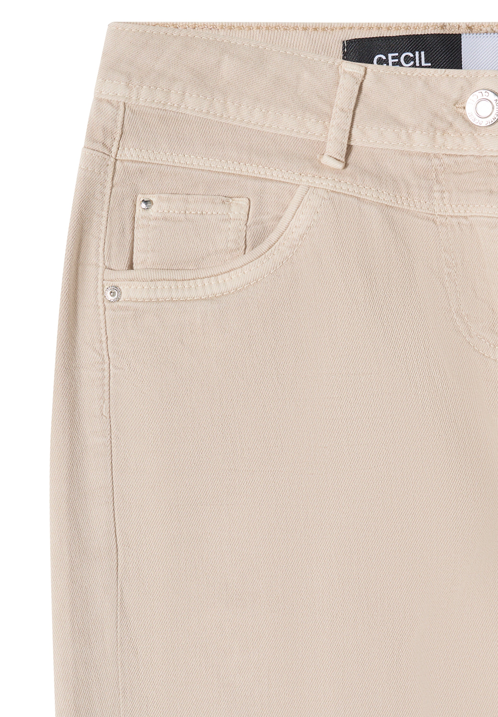 Cecil Damen Hosen Pearl Bei