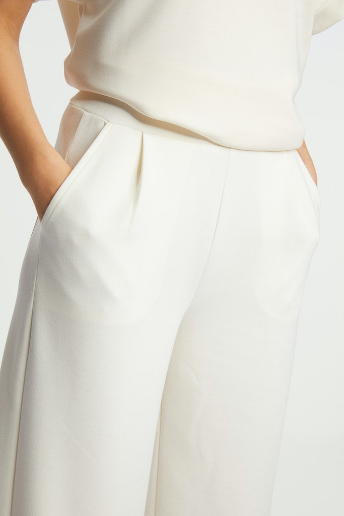 Rich & Royal Damen Hosen Pearl White