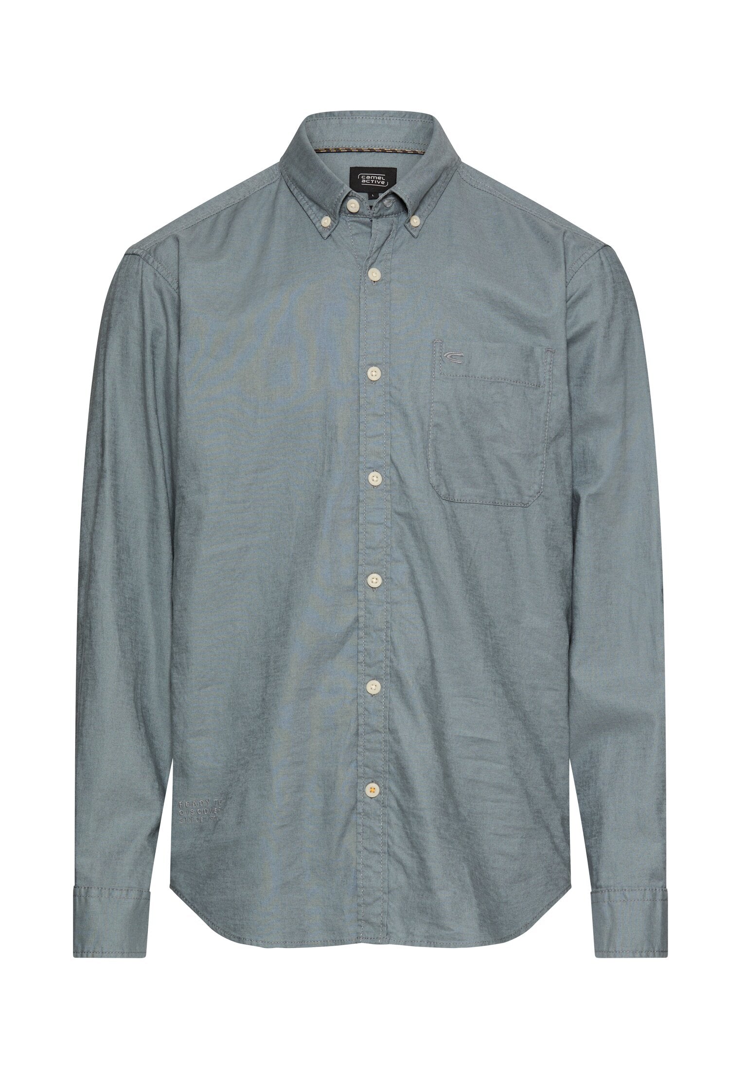 Camel active Herren Hemden Stormy Blue