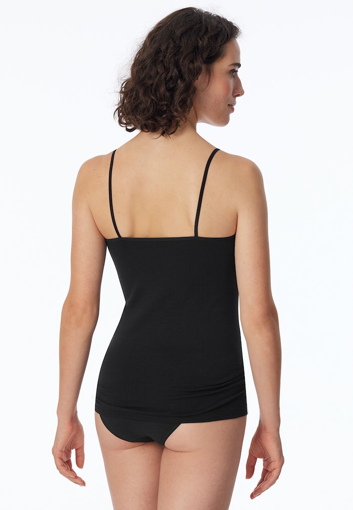 Schiesser Hemd Schwarz