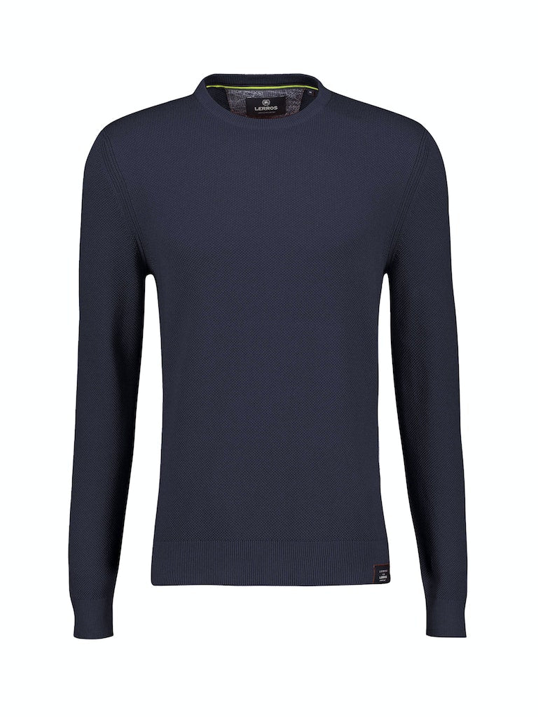 Lerros Herren Pullover Classic Navy