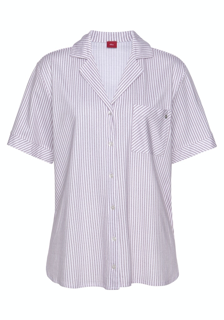 Lascana Schlafanzug Bordeaux Str