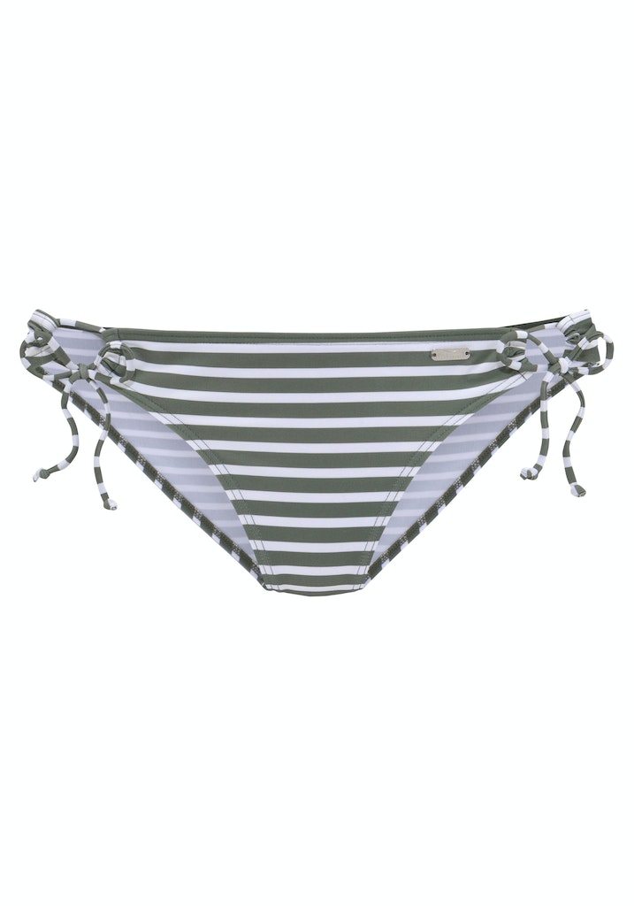 Lascana Badeanzug Oliv Stripe