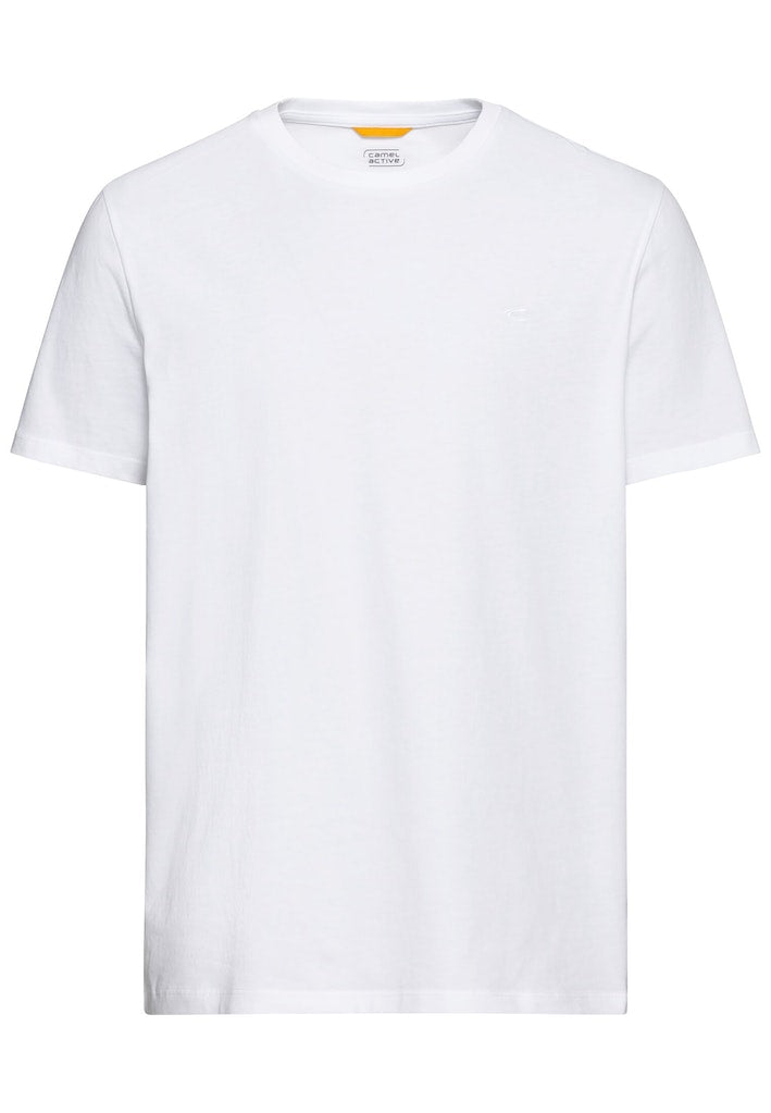 Camel active Herren T-Shirts kurz White