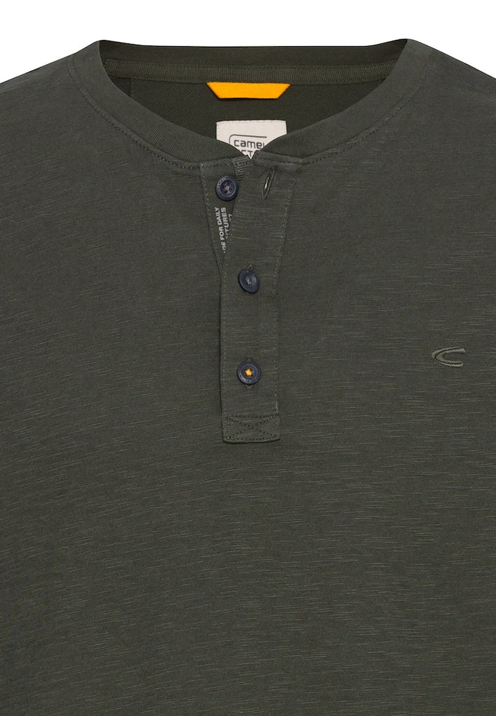 Camel active Herren T-Shirts kurz Leaf Green