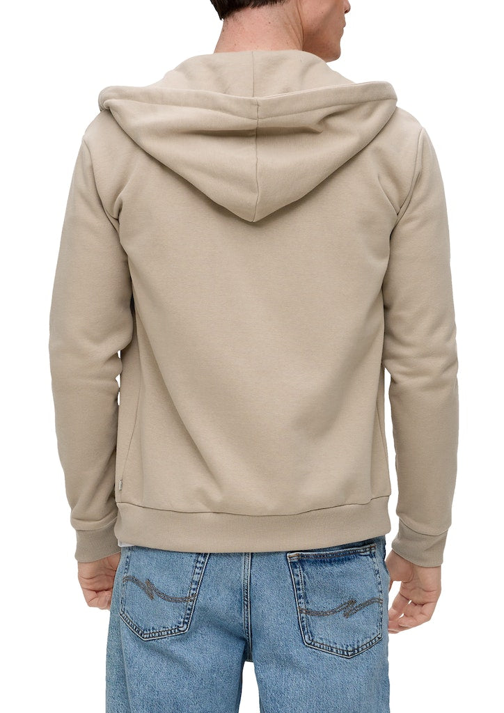 QS by S.Oliver Herren Sweatjacken Brown