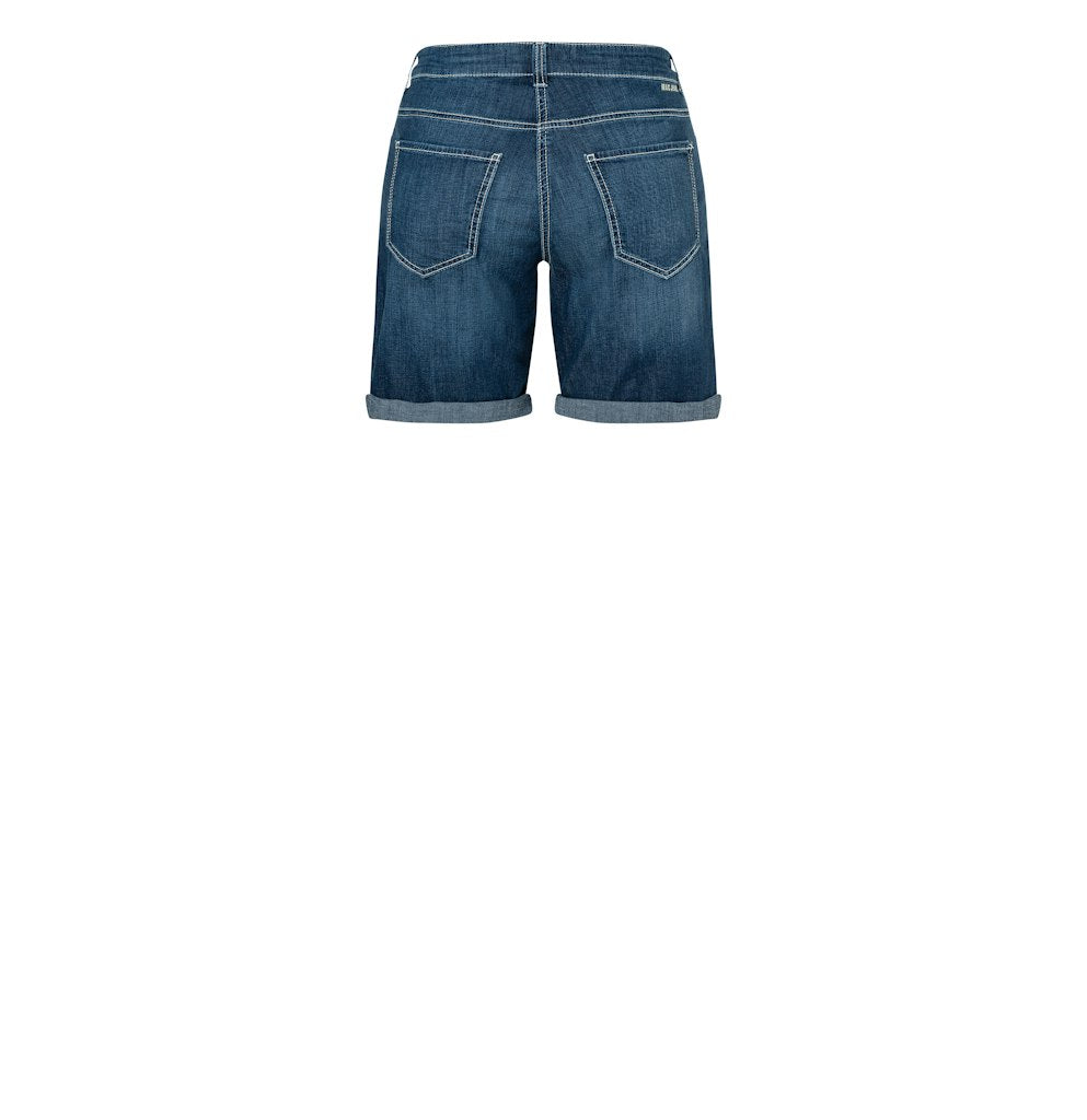 Mac Damen Shorts Dark Blue Basic