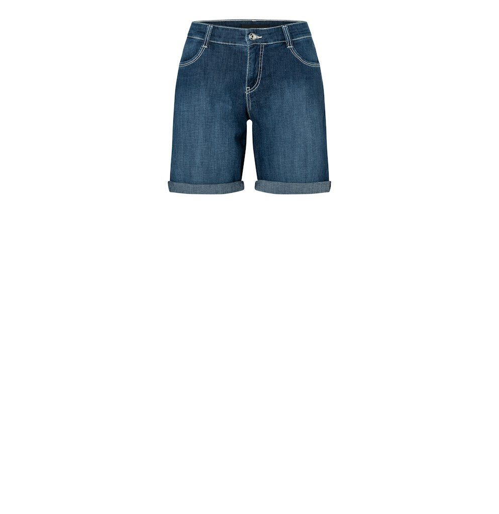 Mac Damen Shorts Dark Blue Basic