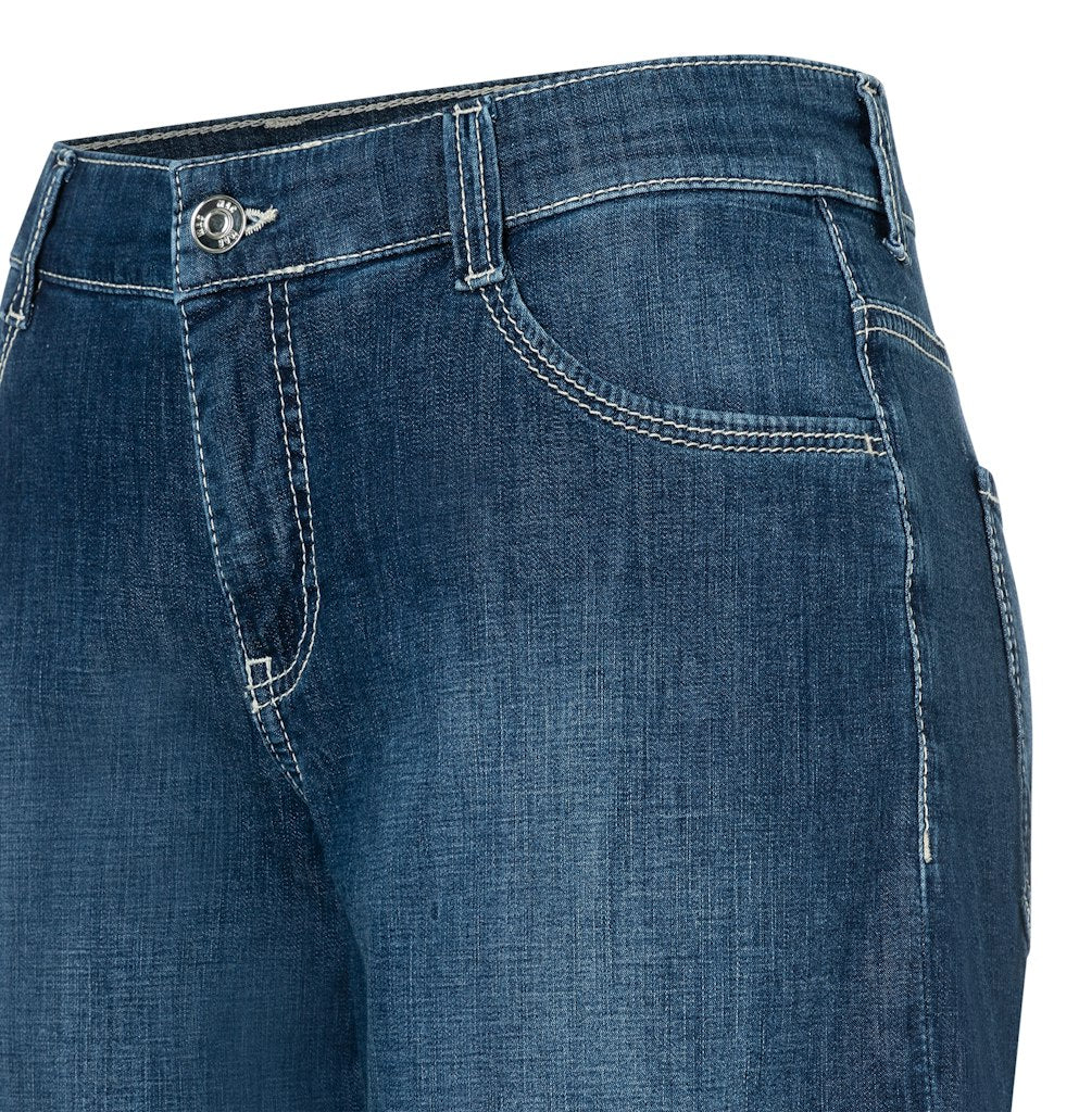 Mac Damen Shorts Dark Blue Basic