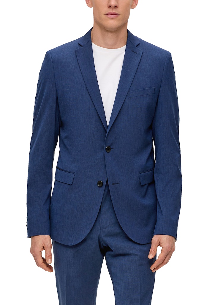 S. Oliver black Herren Sakkos Blue