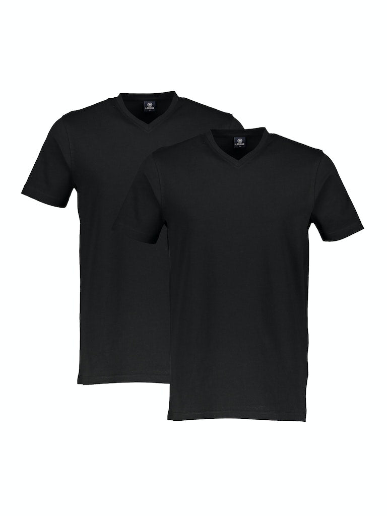 Lerros Herren T-Shirts kurz Black