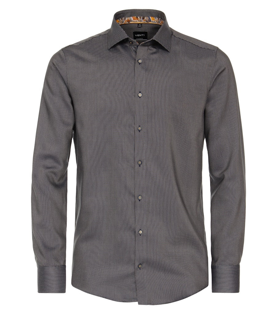 Casa Moda Herren Hemden lang Braun