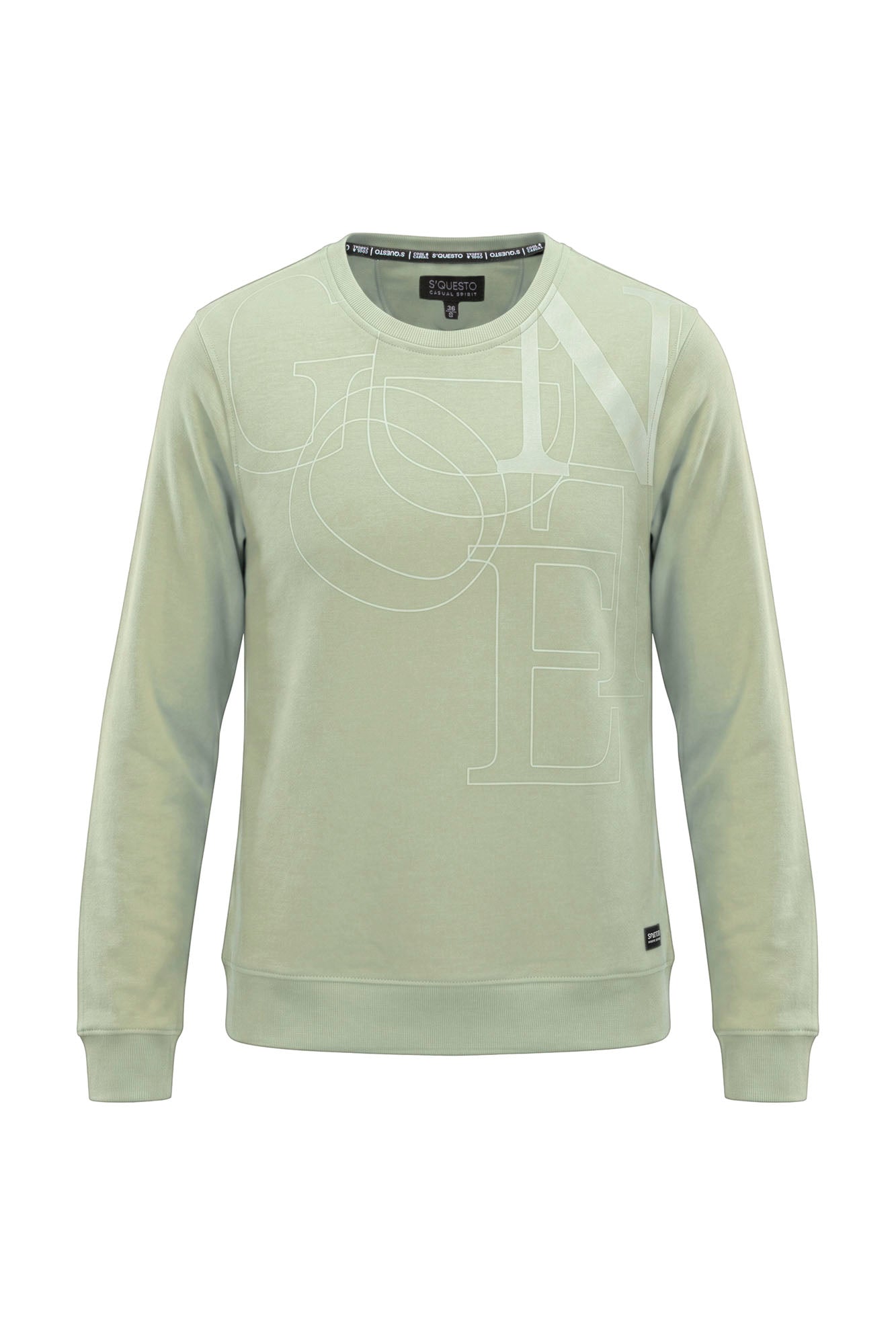 Soquesto Damen Sweatshirts Pistazie Hell