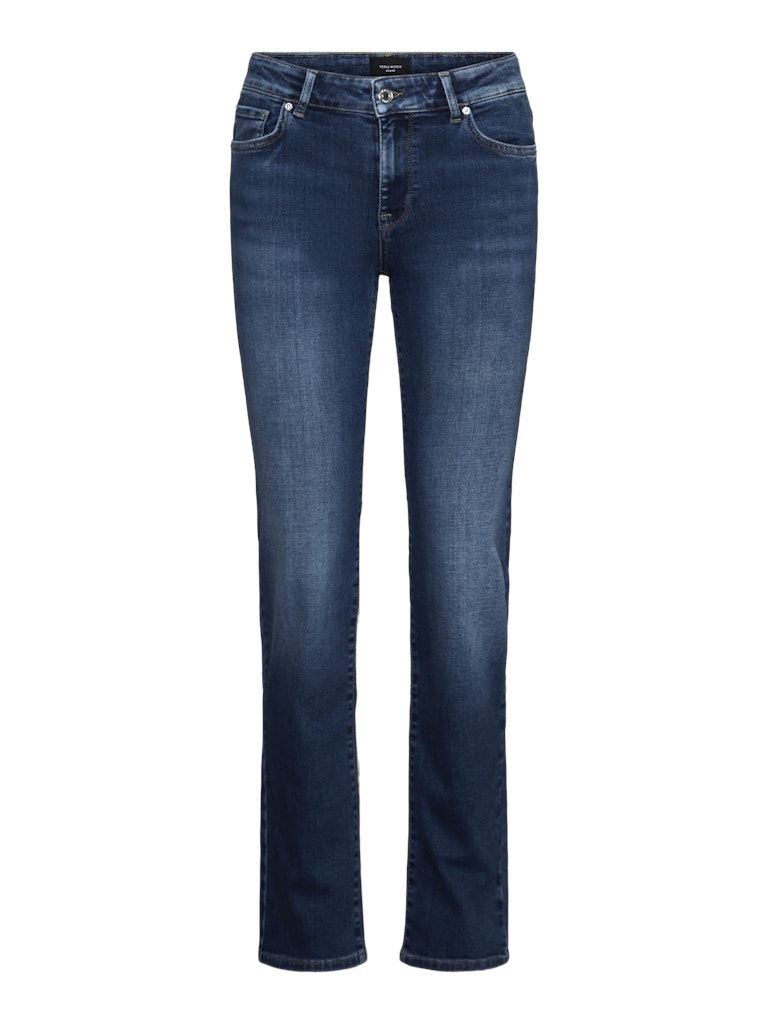 Vero Moda Damen Jeans Medium Blue Den