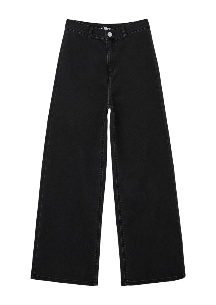 S. Oliver Mädchen Hosen, Jeans & Leggings Grey/Black