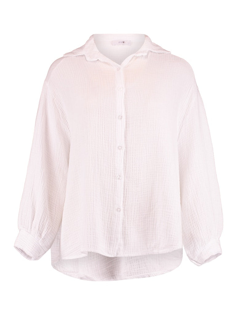 Haily's Damen Blusen White