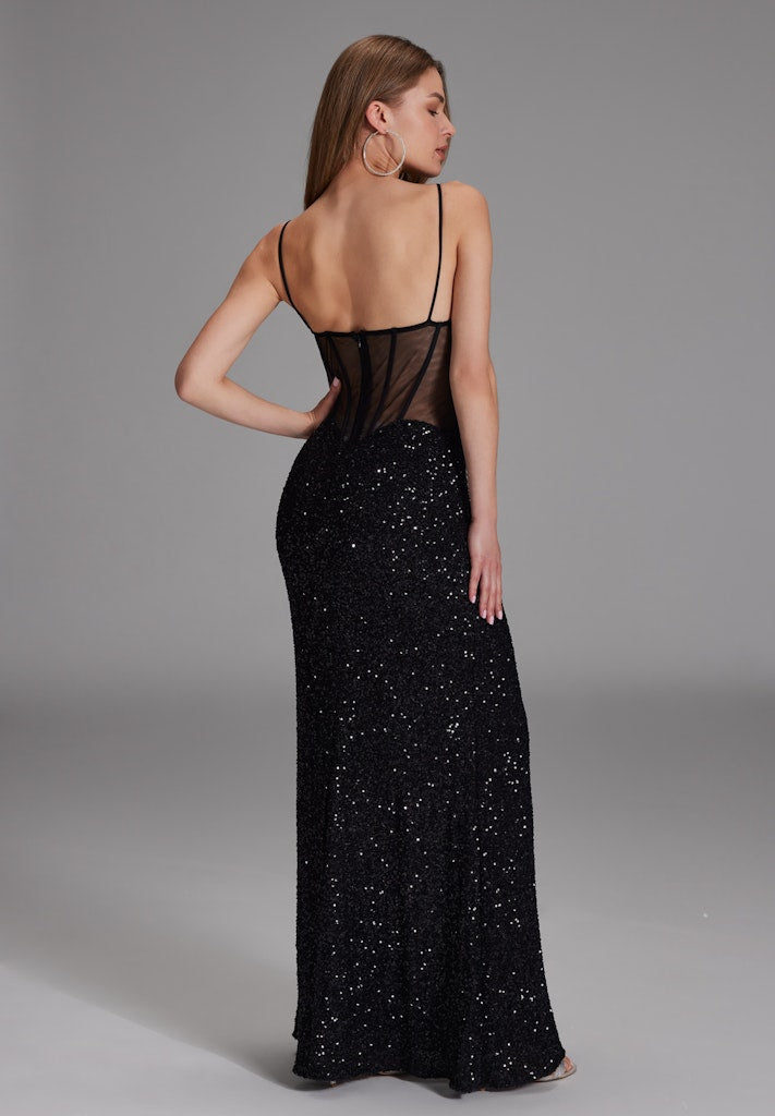 Swing Damen Kleider Black