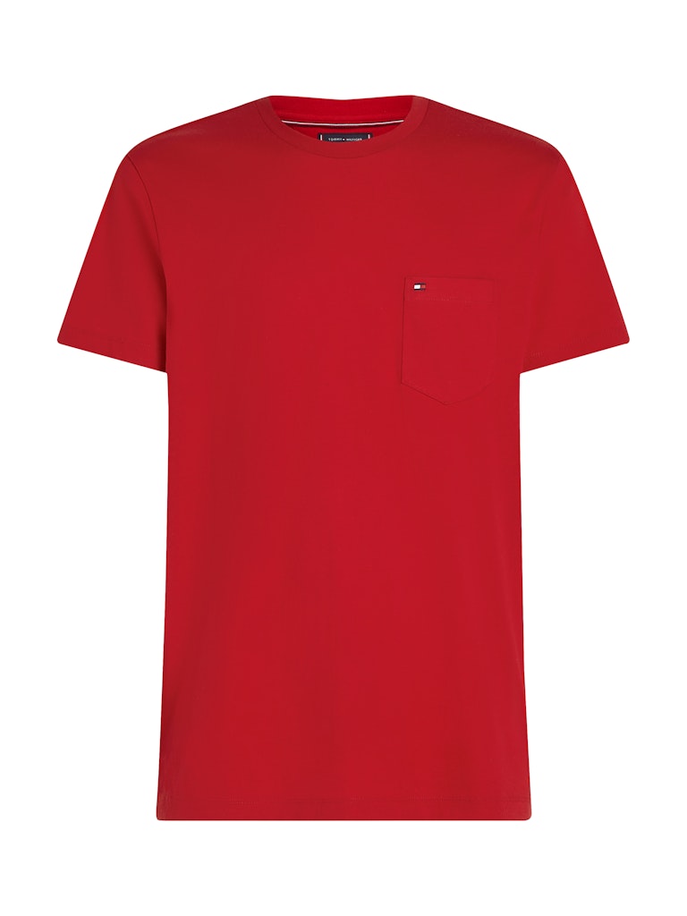 Tommy Hilfiger Herren T-Shirts kurz Xld Red