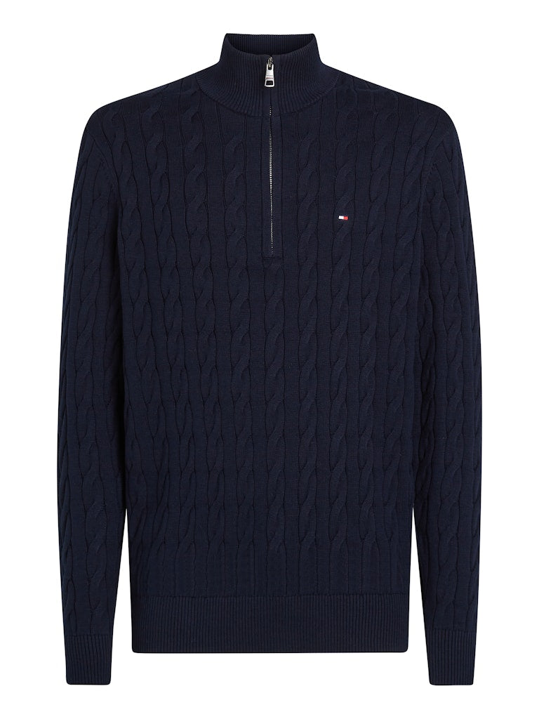 Tommy Hilfiger Herren Pullover Dw Blue