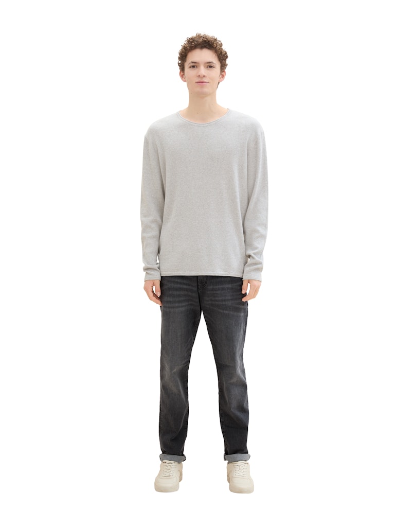 Tom Tailor denim Herren Pullover Light Stone Gre