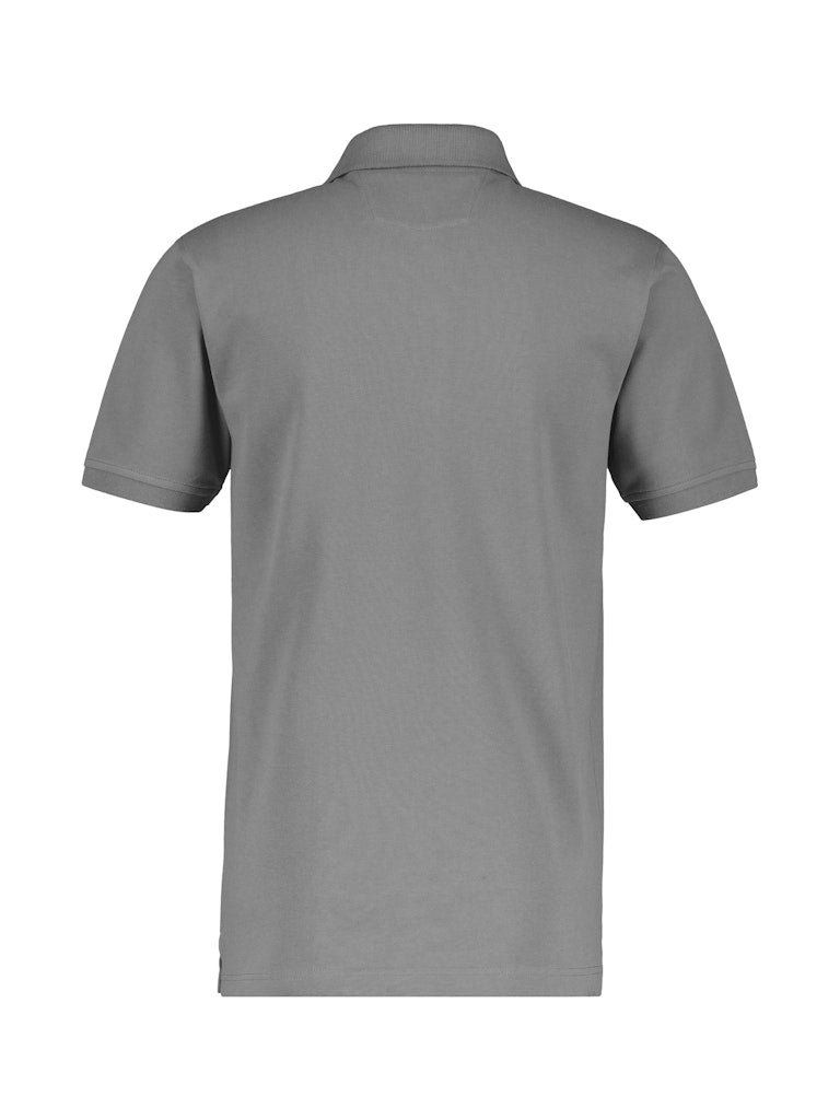 Lerros Herren Polo-Shirts Platinum Grey