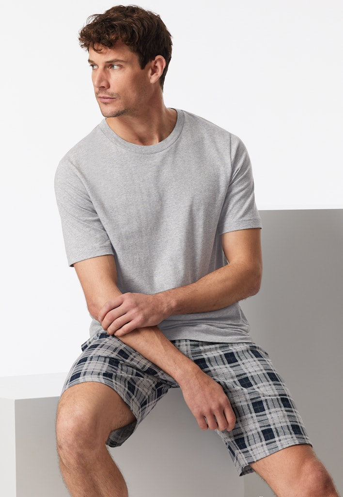 Schiesser Herren Grau-Mel.