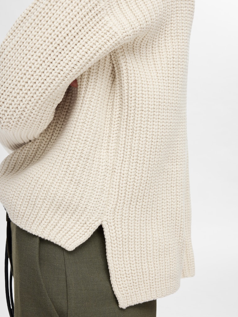 Selected Femme Damen Pullover Birch