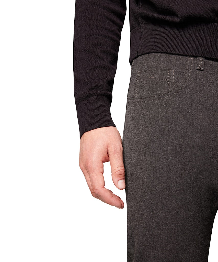 Pioneer Herren Hosen Dunkelgrau