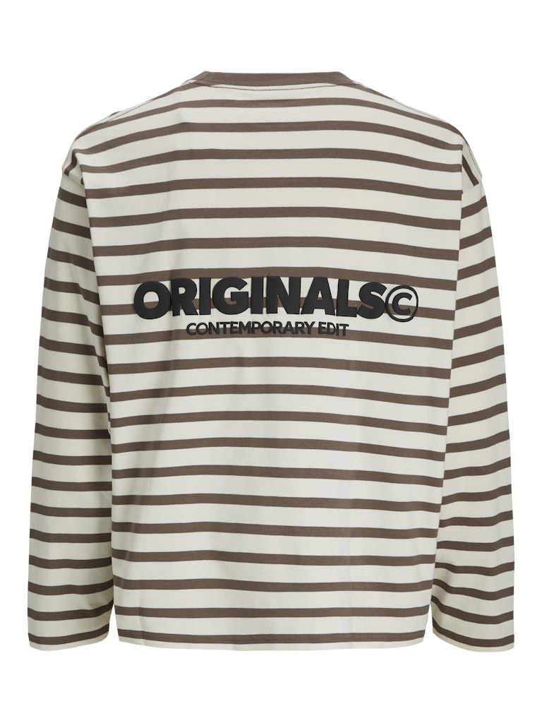 Jack & Jones Herren T-Shirts kurz Deep Taupe/Anti