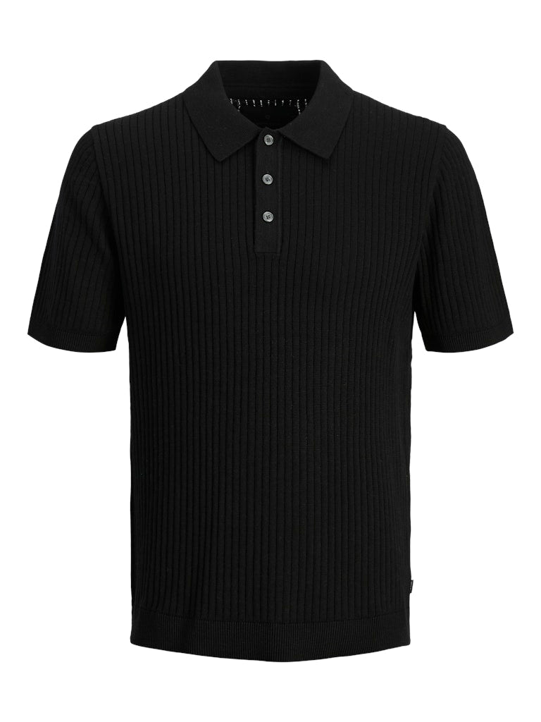 Jack & Jones Herren Polo-Shirts Black