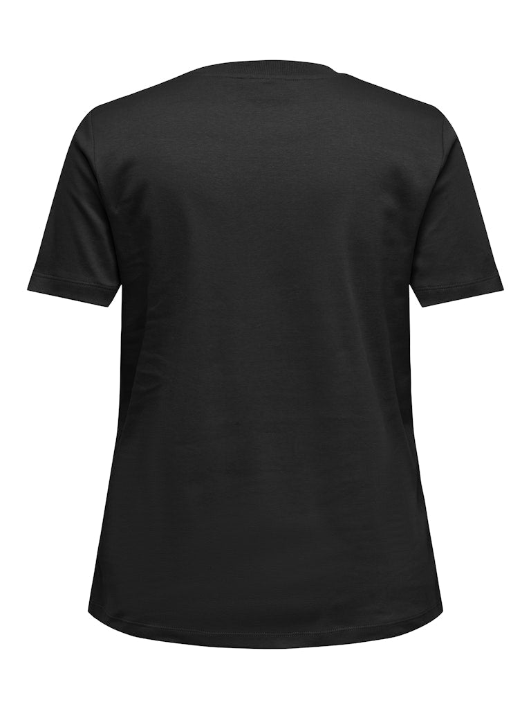 Only Caramkoma Damen T-Shirts Black
